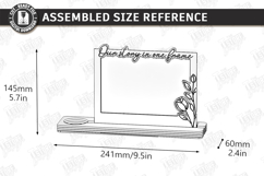 Candle Holders with Vase and Photo Frames Laser Cut Bundle Product Image 23