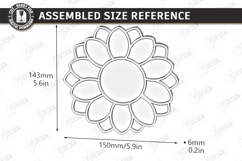 Mosaic Base Laser Cut | DIY Craft Kit Supplies | Mosaic Art Product Image 2
