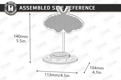 Sewing Pincushion Laser Cut | Needle Holder Stand | Moth SVG Product Image 2