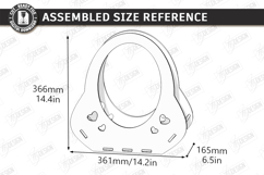 Flowers Basket Laser Cut | Bouquet Holder | Gift Basket SVG Product Image 2