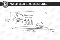 Books Read Tracker SVG - Personalized Wooden Book Counter Product Image 17