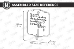 Pet Hair Roller Holders Laser Cut Bundle | Pet Organizer SVG Product Image 8