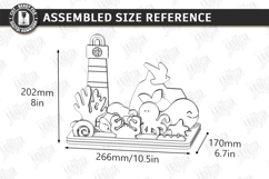 Modular Wooden Block Laser Cut | Toys and Games | CNC Product Image 2