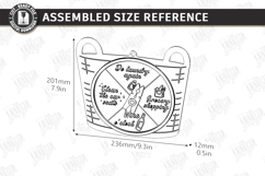 Mom Chore Wheel Laser Cut | Chore Chart | Mom Life SVG | CNC Product Image 2