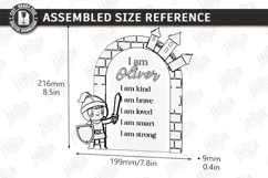 Personalized Daily Affirmations for Kids Laser Cut Bundle Product Image 28