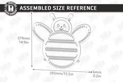 Cat Scratcher Laser Cut Bundle | Wall Mounted Cat Scratching Product Image 13