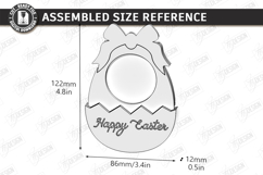 My First Easter Photo Frame Laser Cut | Baby Photo Frame SVG Product Image 2