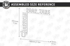 Bathroom Door Corner Laser Cut |Funny SVG| Wall Decor Laser Product Image 3