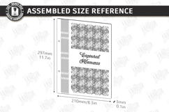 Wedding Guest Book Laser Cut | Personalized Photo Album SVG Product Image 2