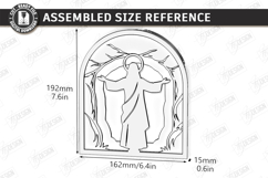 Easter Night Light Laser Cut Bundle| Religious LED Light SVG Product Image 8