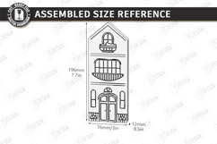 Miniature Village Block Toys Laser Cut Bundle | Town Houses Product Image 18