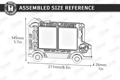 Kindergarten and School Graduation Photo Frame Laser Cut Set Product Image 18