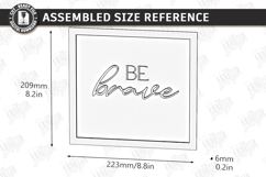 Motivational Wall Signs Laser Cut Bundle | Home Decor | CNC Product Image 18