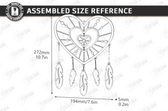 Wooden Dream Catcher Laser Cut Bundle | Boho Wall Hanging Product Image 18