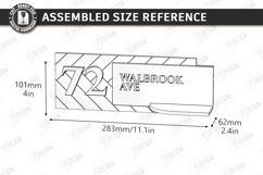 Modern House Number Signs Laser Cut Bundle | Address Plaque Product Image 19