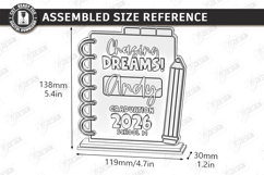 Personalized Kids Graduation Award Laser Cut | Grad 2026 SVG Product Image 2