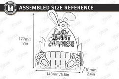 Easter Box and Crate Laser Cut | Bunny Bait | Easter Basket Product Image 2
