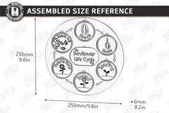 Life Cycle Puzzle Laser Cut | Montessori Toys | Kids Laser Product Image 2