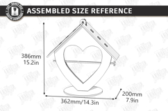 Bird Feeder Laser Cut | Hanging Birdfeeder Station | Garden Product Image 3