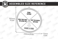 Dad Chore Wheel Laser Cut Bundle | Chore and Beer Reward Product Image 3