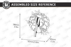 Magnet Kitchen Note Holder Laser Cut | DIY Fridge magnet SVG Product Image 2