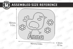 Paintable Easter Character Laser Cut | Kids Easter | Paint Product Image 2