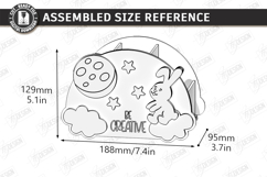 Desk Organizers Laser Cut Bundle| Kids Pencil Holder Designs Product Image 8