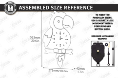 Pendulum Wall Clock Laser Cut Bundle | 3D Layered Clock SVG Product Image 20