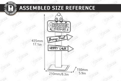 Easter Egg Hunt Signs Laser Cut Bundle | Outdoor Easter Sign Product Image 28