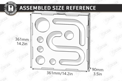 Cat Toy Maze Laser Cut | Interactive Cat Ball Game | Pet SVG Product Image 2