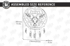 Wooden Dream Catcher Laser Cut Bundle | Boho Wall Hanging Product Image 23