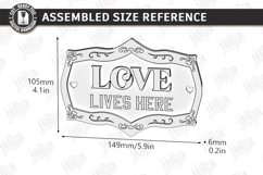 Valentine's Day Tiered Tray Laser Cut | Romantic Sign SVG Product Image 3