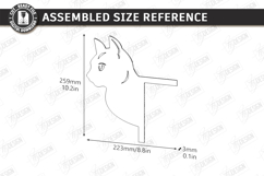 Cat Door Corners Laser Cut Bundle|Wall Decor SVG|Home Decor Product Image 8