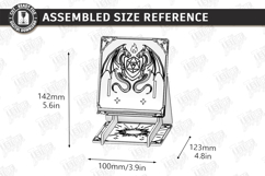 Dragon Phone Stands Laser Cut Bundle | Fantasy Phone Holders Product Image 19
