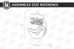 Wine Bottle Tags Laser Cut Bundle|Hanging Card Tags|Fun SVGs Product Image 13