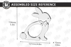 Easter Egg Holder Laser Cut Bundle| Easter Bunny | Egg Stand Product Image 8