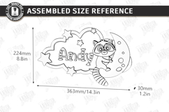 Cloud Night Light Laser Bundle | Nursery Decor | Kids Laser Product Image 23