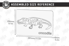 Animal Skeleton Laser Cut Bundle | Anatomy Puzzles | Bones Product Image 18