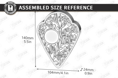 Embroidery Scissors Wooden Cases Laser Cut Bundle | Boho SVG Product Image 19