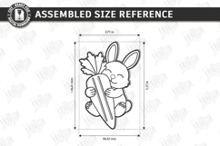 Easter Money Holder Laser Cut Bundle | Spring Gift Tags SVG Product Image 24