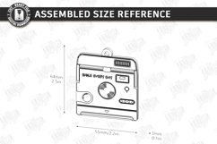 Camera Photo Frame Laser Cut Bundle | Vintage Polaroid Style Product Image 10