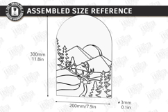 Paint by Numbers Laser Cut | Paintable Wood Art | Painting Product Image 2