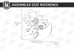 Balance Game Laser Cut|Balancing Stacking Toy|Board Game SVG Product Image 2