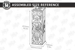 Whiskey Gift Box Laser Cut | Whiskey Vintage Box | Men's SVG Product Image 2