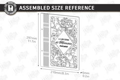 Wedding Guest Bookd Laser Cut Bundle | Wood Photo Album SVG Product Image 10