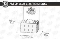 Drink Packet Organizers Laser Cut Bundle | Storage Box Laser Product Image 24