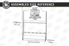 Fishing Rod Rack Laser Cut | Father's Day | Rack Stand SVG Product Image 2