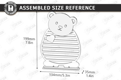 Yarn Wrapped Animals Craft Laser Cut Bundle | Shelf Sitters Product Image 9