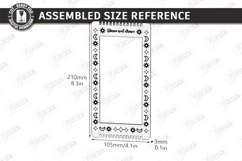 Bracelet and Bookmark Weaving Loom Laser Cut | Crafting SVG Product Image 6