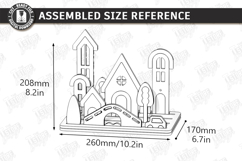 Modular Wooden Block Laser Cut | Toys and Games | CNC Product Image 2